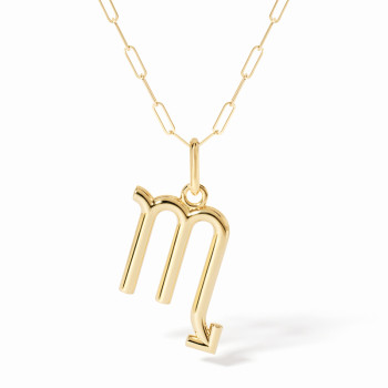 Pendentif dinh van Les Signes Scorpion grand modèle Or jaune