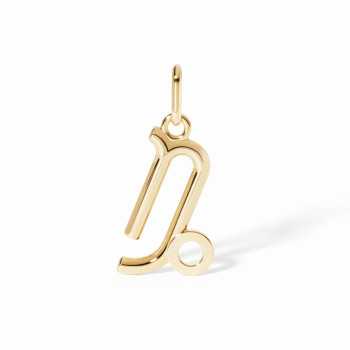 Pendentif dinh van Les Signes Capricorne grand modèle Or jaune
