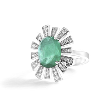 Bague Verhoeven Or Blanc et...