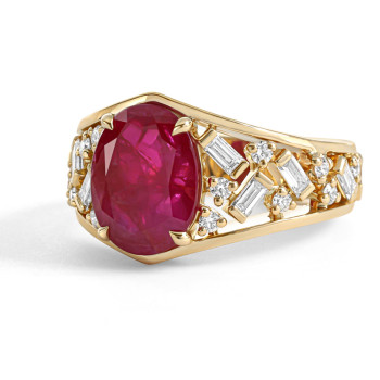 Bague Verhoeven Or jaune,...