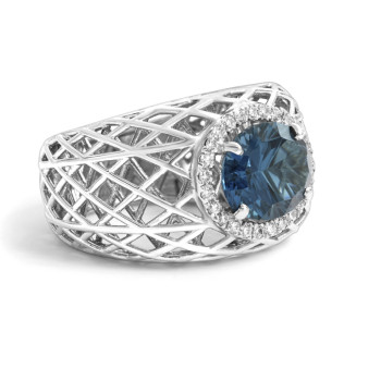 Bague Verhoeven Or blanc,...