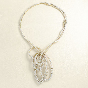 Collier de haute joaillerie...