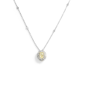 Collier Verhoeven Or blanc...