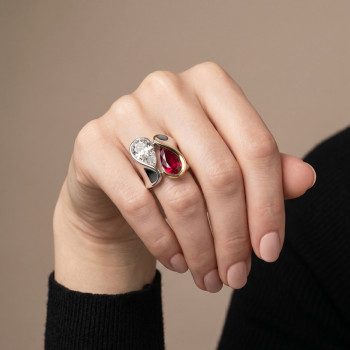 Bague Verhoeven Toi & Moi...