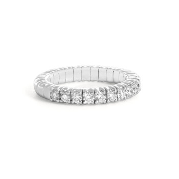 Bague Verhoeven Or blanc et...