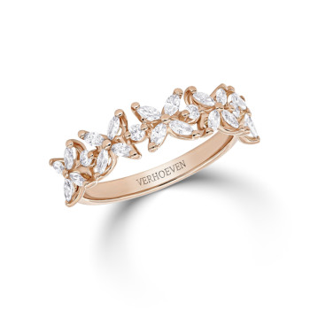 Bague Eloïse Or rose et...