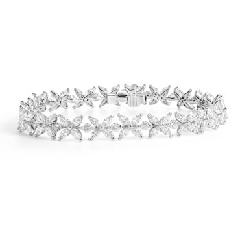 Bracelet Or blanc et Diamants