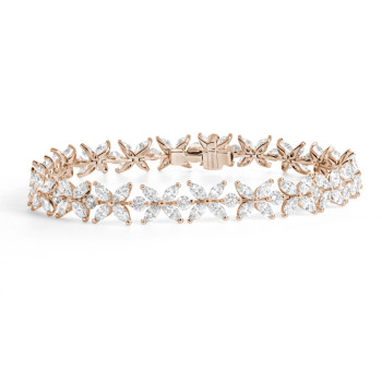 Bracelet Eloïse Or rose et...