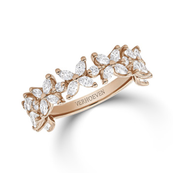 Bague Eloïse Or rose et...