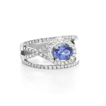 Bague Verhoeven Or blanc,...