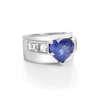 Bague Verhoeven Or blanc,...