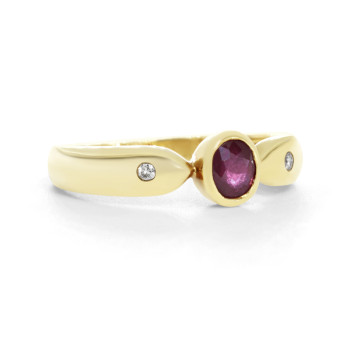 Bague Verhoeven Or jaune,...