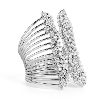 Bague Verhoeven Or Blanc et...