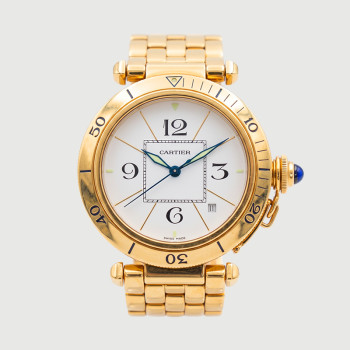 Montre Cartier Pasha Or jaune