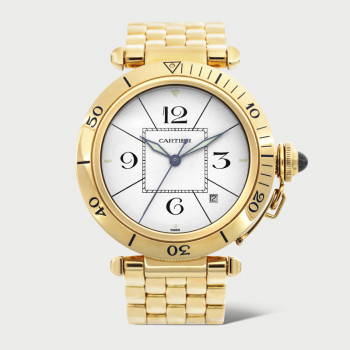 Montre Cartier Pasha Or jaune