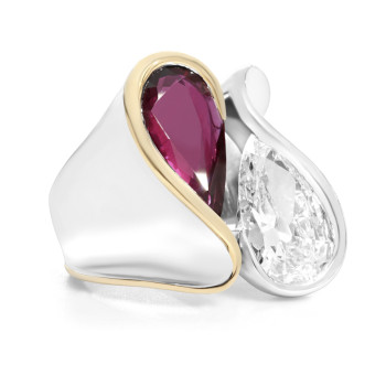 Bague Verhoeven Toi & Moi...