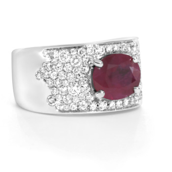 Bague Verhoeven or gris...